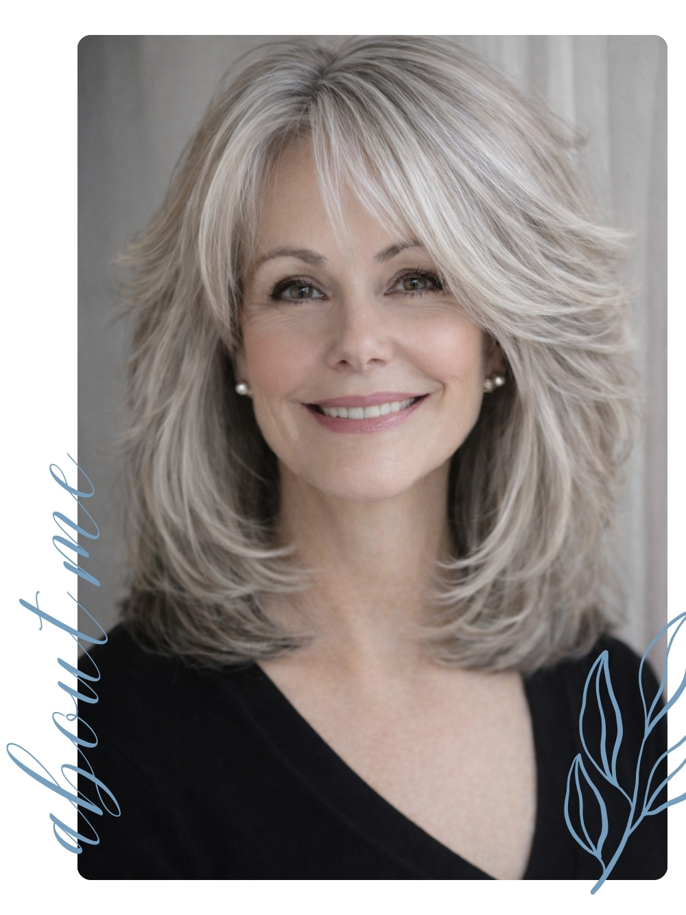 Website Portrait Photo Template